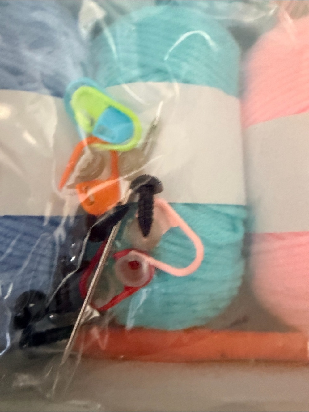 Crochet Turtle Family Kit – Pastel Multicolor - Picture 4 of 5
